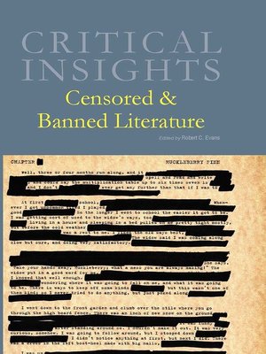 cover image of Critical Insights: Censored and Banned Literature